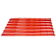 Tigla metalica Sibel culoare: rosu RAL 3009, L= 2,845 m