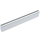 Maner Kale BR-204, aluminiu, satin-argint, 128 mm