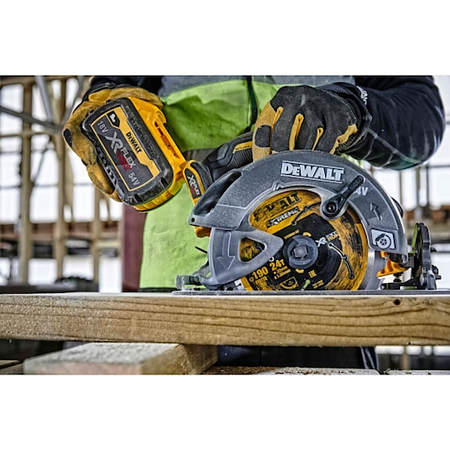 Circular DeWALT Flexvolt DCS578N-XJ, 54V, XR, 5800 rpm, 190 mm