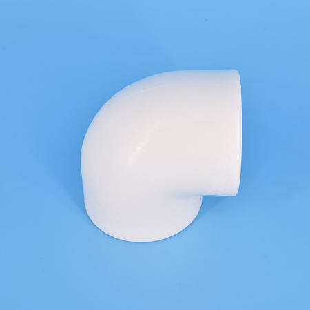 Cot PPR 90° Supratherm, filet interior, 63 mm, alb