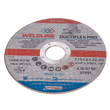 Disc debitare Ductiflex Pro, inox, 115 x 2 mm