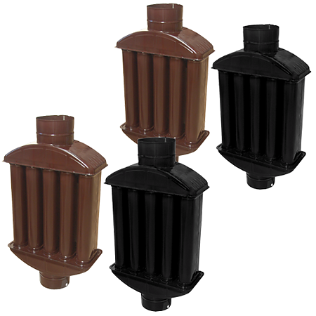 Recuperator caldura, emailat, D: 120 mm, maro Recuperator caldura, emailat, D: 120 mm, maro