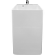 Lavoar freestanding Sanotechnik WS01, compozit, alb, 45 x 44 ,5 x 83 cm