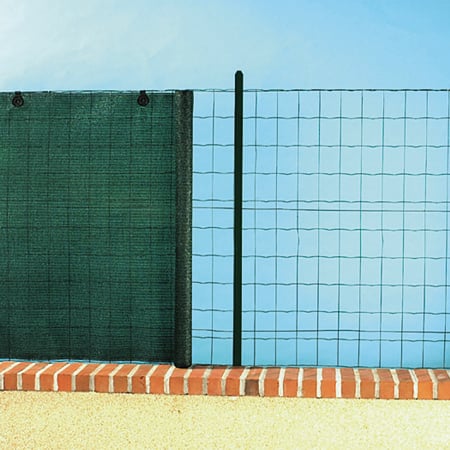 Plasa de protectie vizuala Nortene Totaltex, verde, 2 x 10 m
