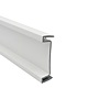 Profil Gola 8402, orizontal/vertical, plastic, alb, 3 m