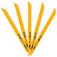 Set 5 lame fierastrau orizontal DeWALT DT2384, metal, tabla, tevi, profile, 3 mm