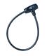 Cablu antifurt bicicleta, Yale, 2 chei, 60 cm