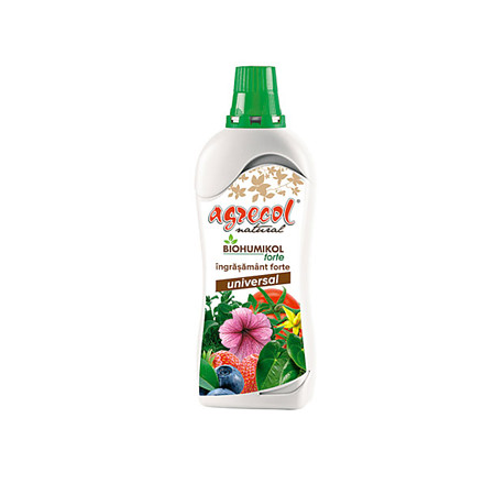 Ingrasamant universal pentru plante Agrecol Biohumikol Forte, 750 ml