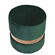 Taburet Ring, inel stejar, stofa verde H56, rotund, 38 x 38 x 40 cm Taburet Ring, inel stejar, stofa verde H56, rotund, 38 x 38 x 40 cm
