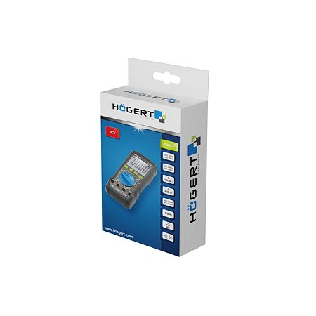 Multimetru digital Hogert HT1E606, ecran LCD