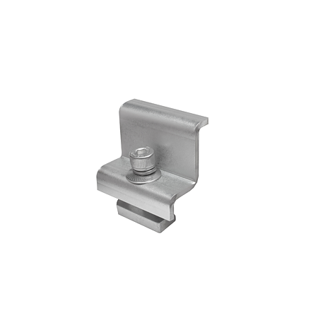Kit prindere sistem fotovoltaic acoperis tip tabla / tigla metalica, otel galvanizat, 3 piese Kit prindere sistem fotovoltaic acoperis tip tabla / tigla metalica, otel galvanizat, 3 piese