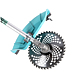 Motocositoare 2T benzina Detoolz, 52cc, cu 4 accesorii, 1.2 l