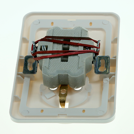 Priza dubla Eco Premium, Comtec, alb