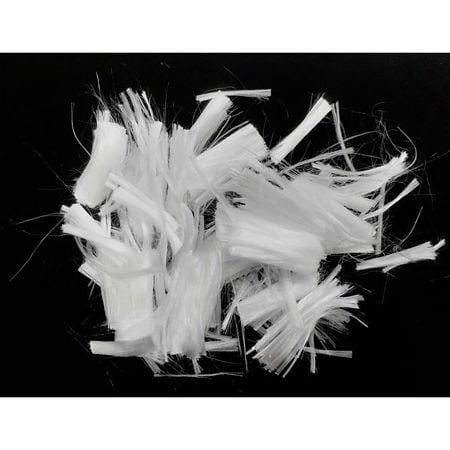 Fibre sintetice de polipropilena Isomat, pentru beton si mortar armat, alb, 0.6 kg