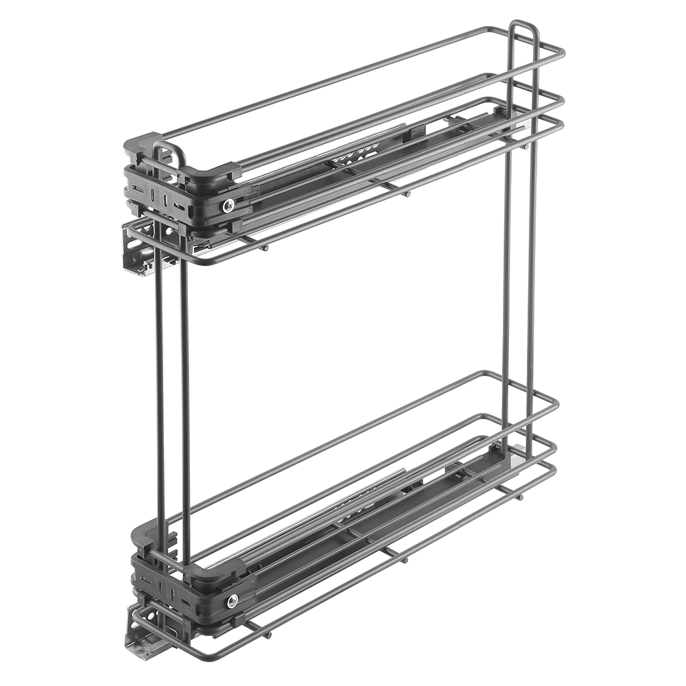 Cos metalic Jolly, latime 220 mm, cu glisiere ascunse, finisaj antracit