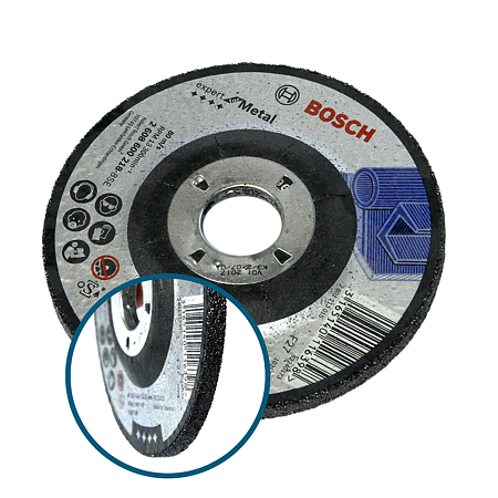 Disc degrosare pentru metal, Bosch 2608600218, 115 x 22.23 x 6 mm 
