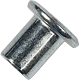 Piulita infundata cilindrica, otel zincat alb, D: 15, M6 x 10 mm