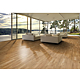 Parchet triplustratificat Karelia Oak Vivace, decor lemn stejar, 3 lamele, mat, grosime 13 mm, click 5G, 2000 x 188 mm