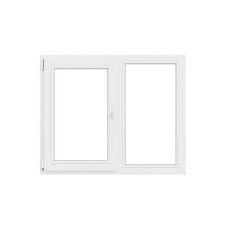 Fereastra PVC, 5 camere, deschidere oscilobatanta, stanga, alb, 160 x 120 cm 