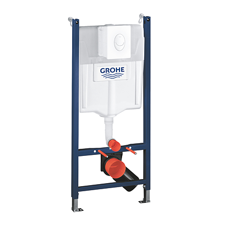 Set rezervor incastrat Grohe Solido 4 in 1, cu vas WC si clapeta, alb, max. 9 l Set rezervor incastrat Grohe Solido 4 in 1, cu vas WC si clapeta, alb, max. 9 l