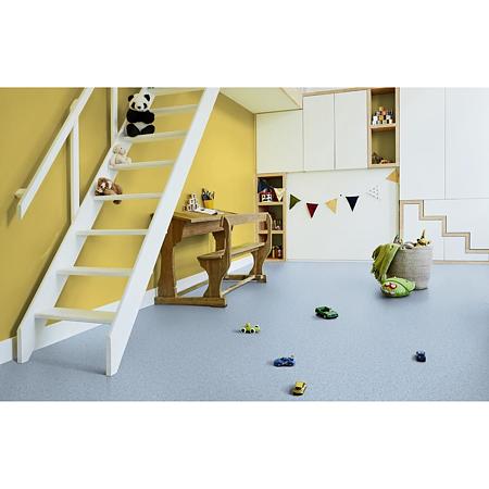Covor PVC linoleum Spark, albastru, grosime 2 mm, latime 200 cm