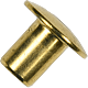 Piulita infundata cilindrica, otel zincat galben, D: 19, M8 x 16 mm