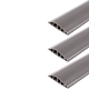 Canal de cablu slitat, semirotund, 2000 x 75x 18 mm