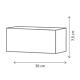 Plafoniera LED Block 12W, KL150001, 12W, 4000K, alb Plafoniera LED Block 12W, KL150001, 12W, 4000K, alb
