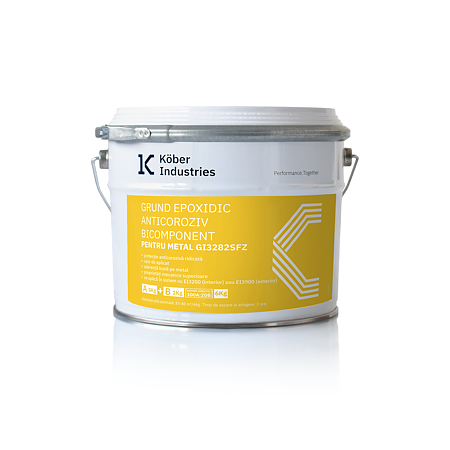 Grund epoxidic pentru metal GI3282SFZ Kober Industries, anticoroziv, interior / exterior, 6 kg