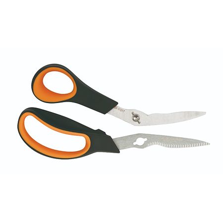 Set coș de gradina + foarfeca de recoltat Fiskars Plus