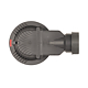 Sifon cadita dus / pardoseala Wirquin SlimPlus extra plat h=40 mm, corp ABS, anti miros, filtru de par, iesire Ø40 mm, debit 34 l/min, alb mat, 187 x 60 x Ø118 mm