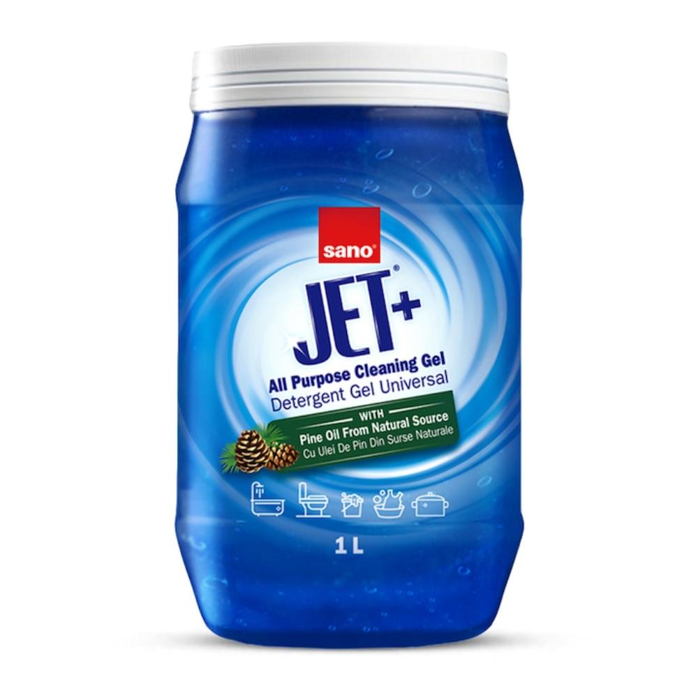 Detergent Sano Jet Gel Universal cu Ulei de Pin, 1 l