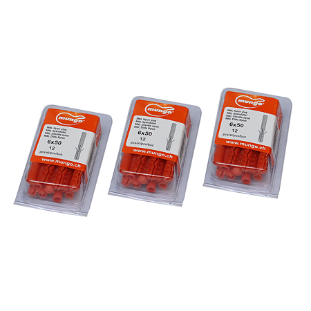 Diblu MNL, nylon, 6 x 50 mm, 12 BUC