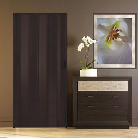 Usa plianta din PVC Accordion, decor wenge, 203 x 82 cm Usa plianta din PVC Accordion, decor wenge, 203 x 82 cm