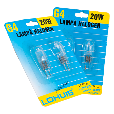 Bec Halogen Jc 12V G4 20 W Bec Halogen Jc 12V G4 20 W