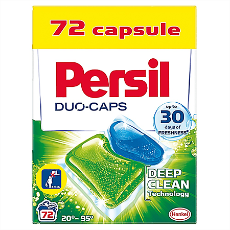 Detergent automat Persil, duo caps universal, capsule, 72 spalari
