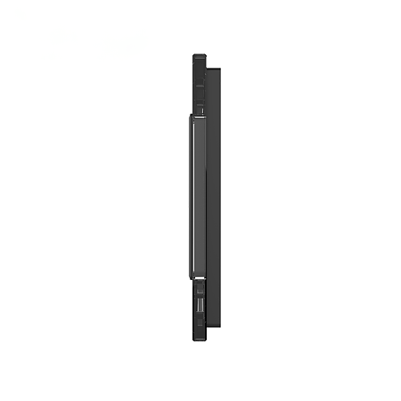 Rama priza cvintupla Livolo VL-P7E/E/E/E/E- 10B, sticla securizata, negru