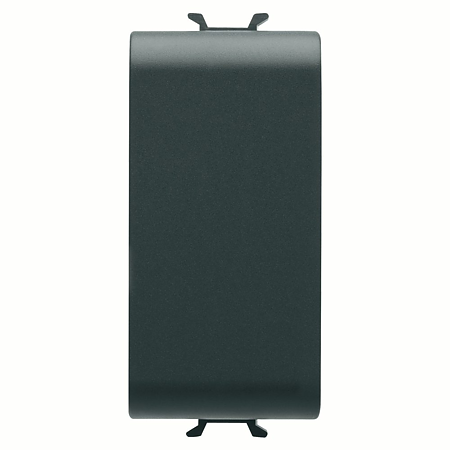 Tasta falsa Gewiss Chorus GW12195-1BL, 1 modul, negru, 22 x 44 x 22.4 mm 