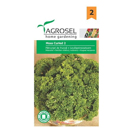 Seminte de patrunjel de frunze, Agrosel Moss Curled 2