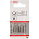 Set 3 biti Bosch T30 Extra Hard, otel S2, prindere 1/4", 25 mm