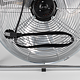 Ventilator de podea Home, 95W, 3 trepte, metal, argintiu, 45 cm