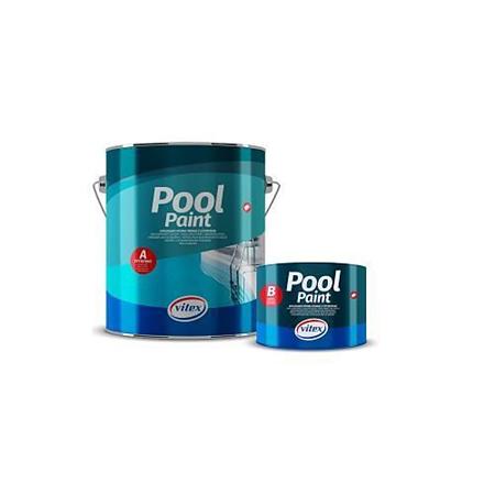 Vopsea epoxidica bicomponenta pentru piscine VITEX Pool Paint, comp. A+B, alb, 3.5 l