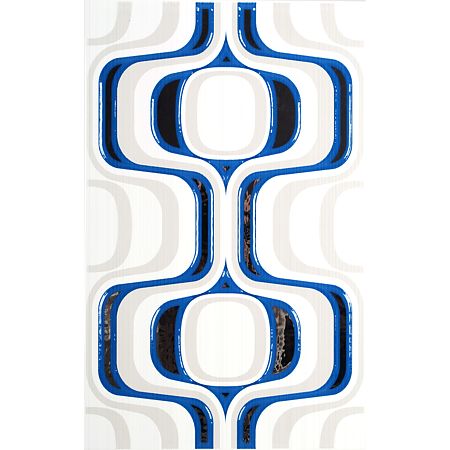 Faianta decorativa Kai Ceramics Marina albastru, finisaj estetic, lucioasa, 25 x 40 cm