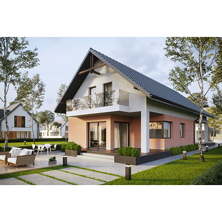 Caramida aparenta Cemacon Romula R160L109, interior/exterior, caramiziu, grosime 9 mm, 240 x 71 mm