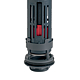 Mecanism universal WC One Wirquin, cu dubla actionare, 3/6 litri, buton negru, cu flotor lateral, racord 2 1/2", plastic