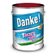 Email Danke uscare rapida, pentru metal, lemn, zidarie, exterior/interior, galben mustar, lucios, 4 l
