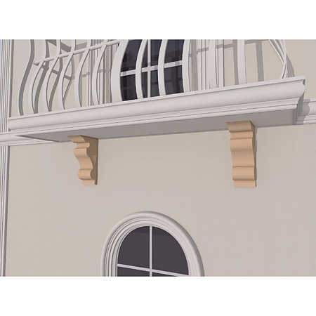 Consola decorativa FPC05, polistiren expandat, 250 x 100 x 450 mm Consola decorativa FPC05, polistiren expandat, 250 x 100 x 450 mm