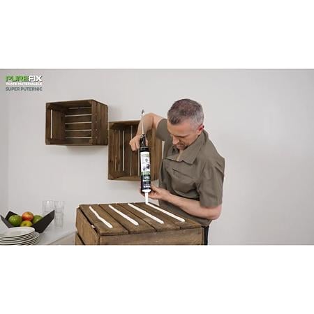 Adeziv universal pentru constructii usoare Bostik Purefix Super Puternic, 290 ml