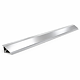 Profil inalt aluminiu MINI T aluminiu, lucios, 4 m