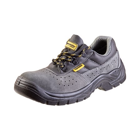 Pantofi de protectie cu bombeu metalic Topmaster TMP S1P, gri, marimea 41